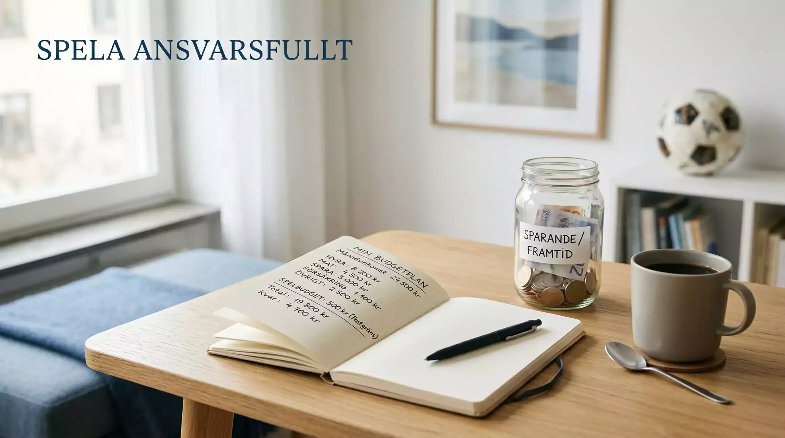 Guide till ansvarsfullt spelande och säker betting med budgetkontroll