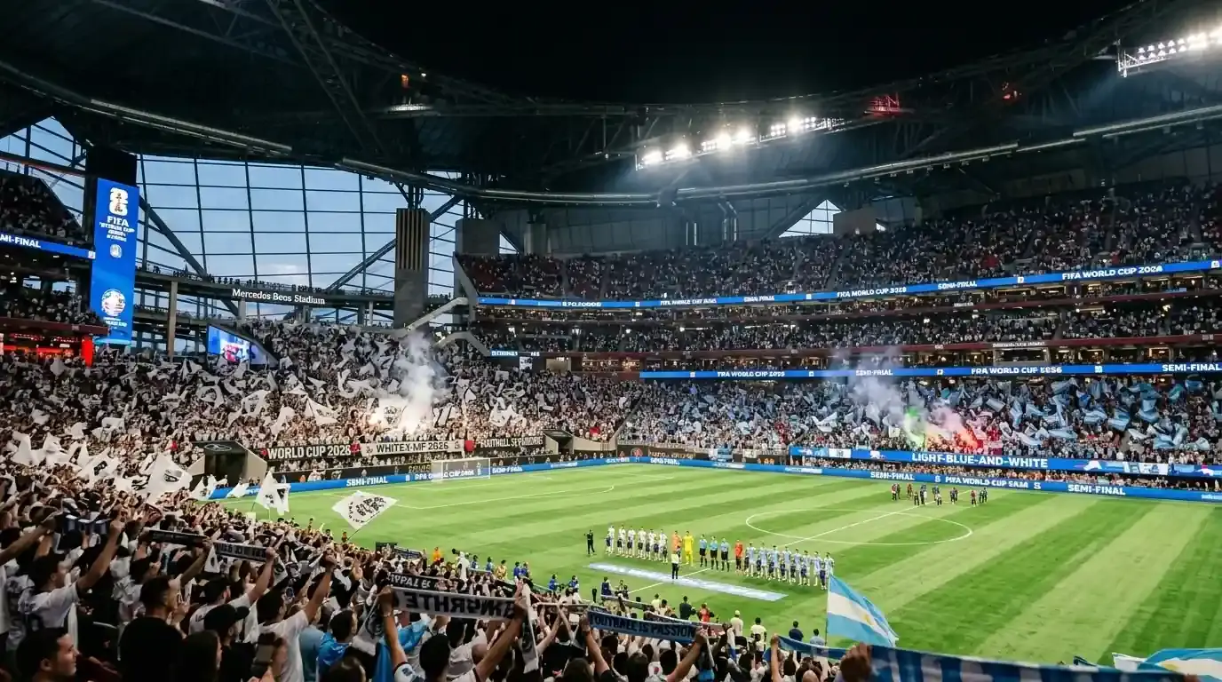 England möter Argentina i VM 2026:s andra semifinal i Atlanta