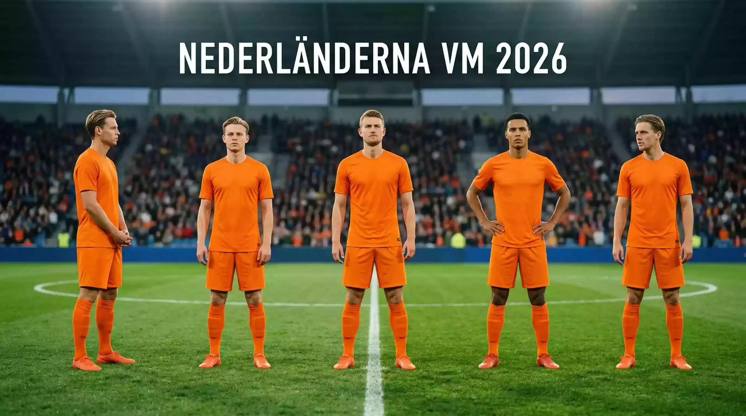 Nederländernas landslag Oranje inför VM 2026