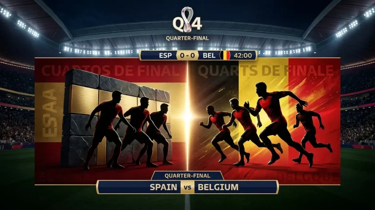 Spanien – Belgien i Kvartsfinalen VM 2026: Muren mot Anfallet