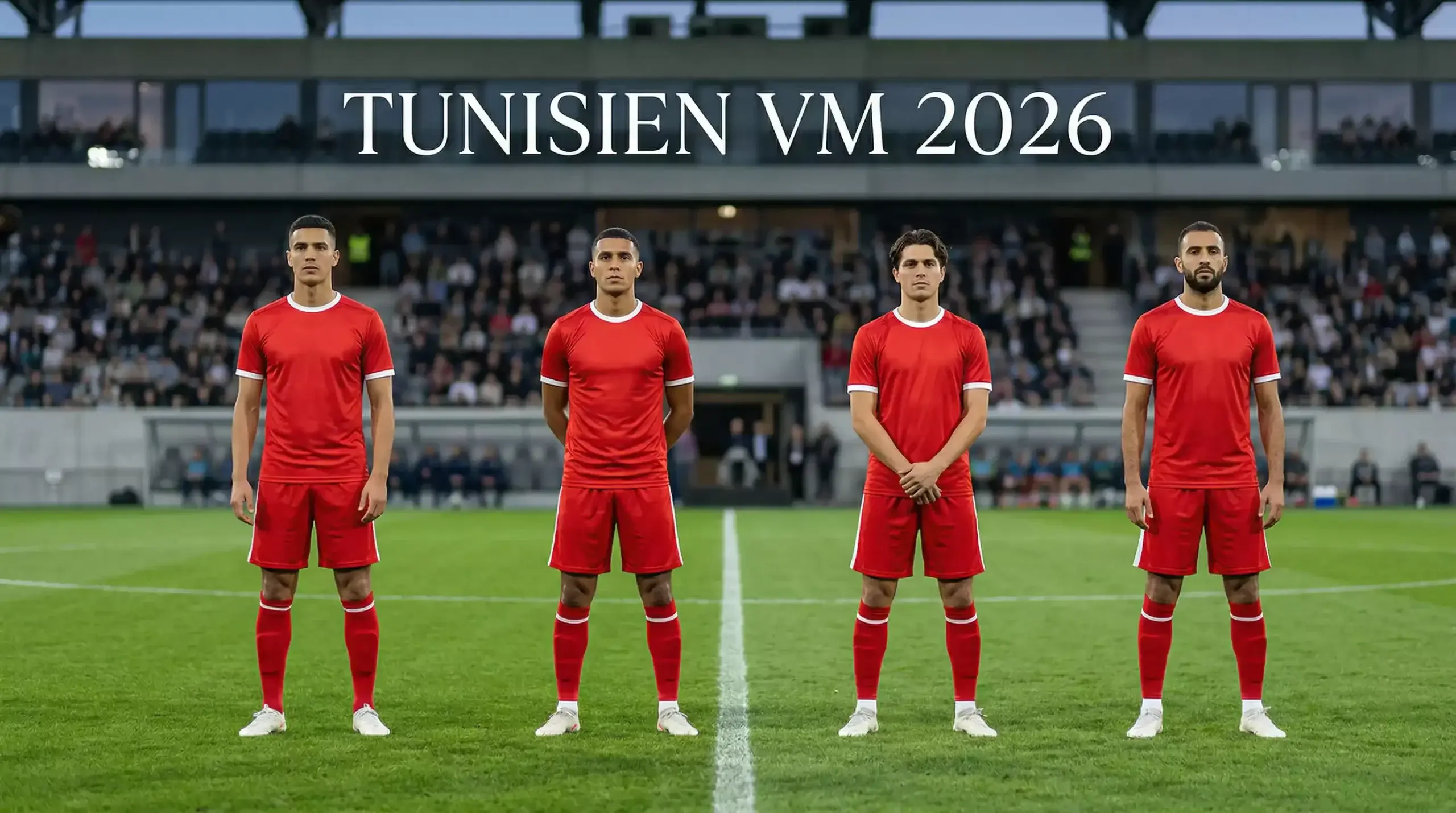 Tunisiens landslag inför VM 2026