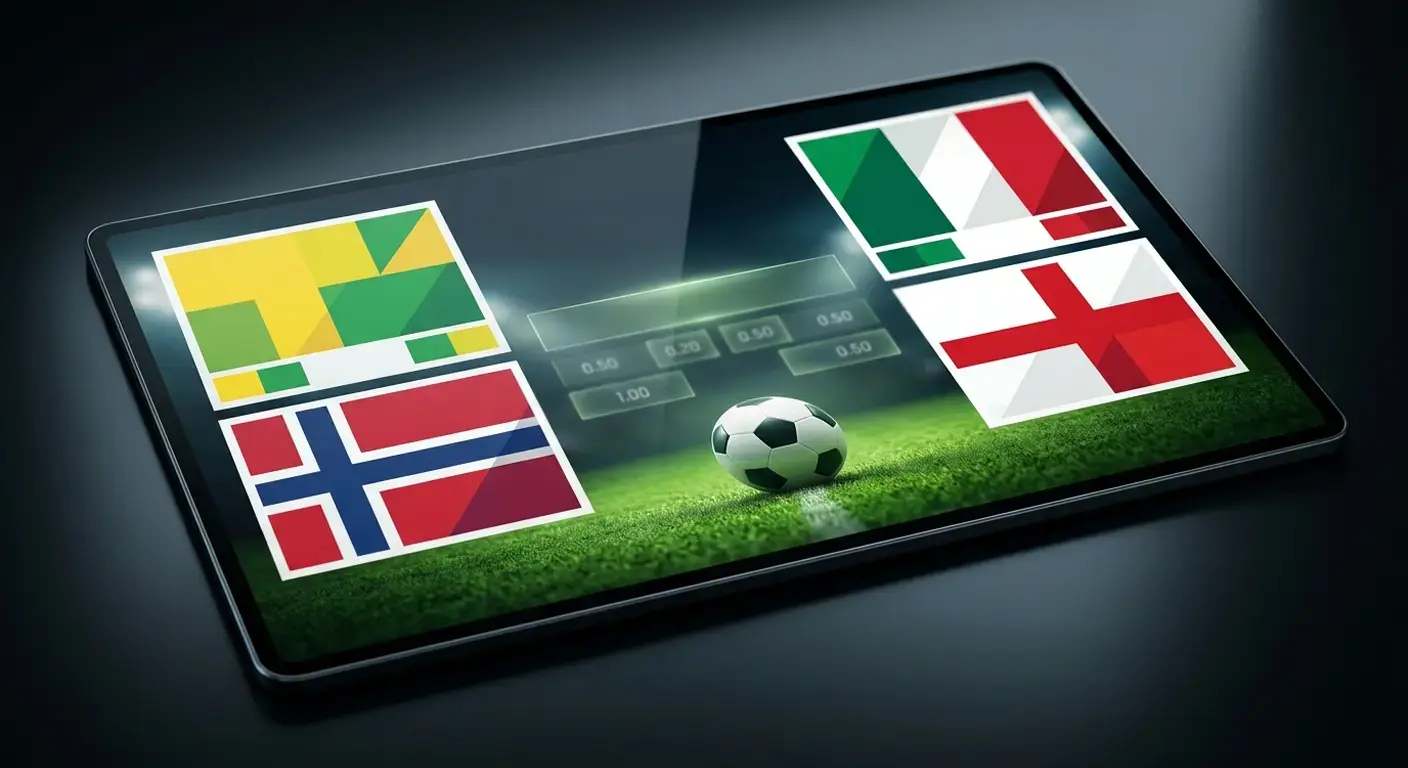 Översikt över VM 2026:s åttondelsfinaler den 5 juli med odds